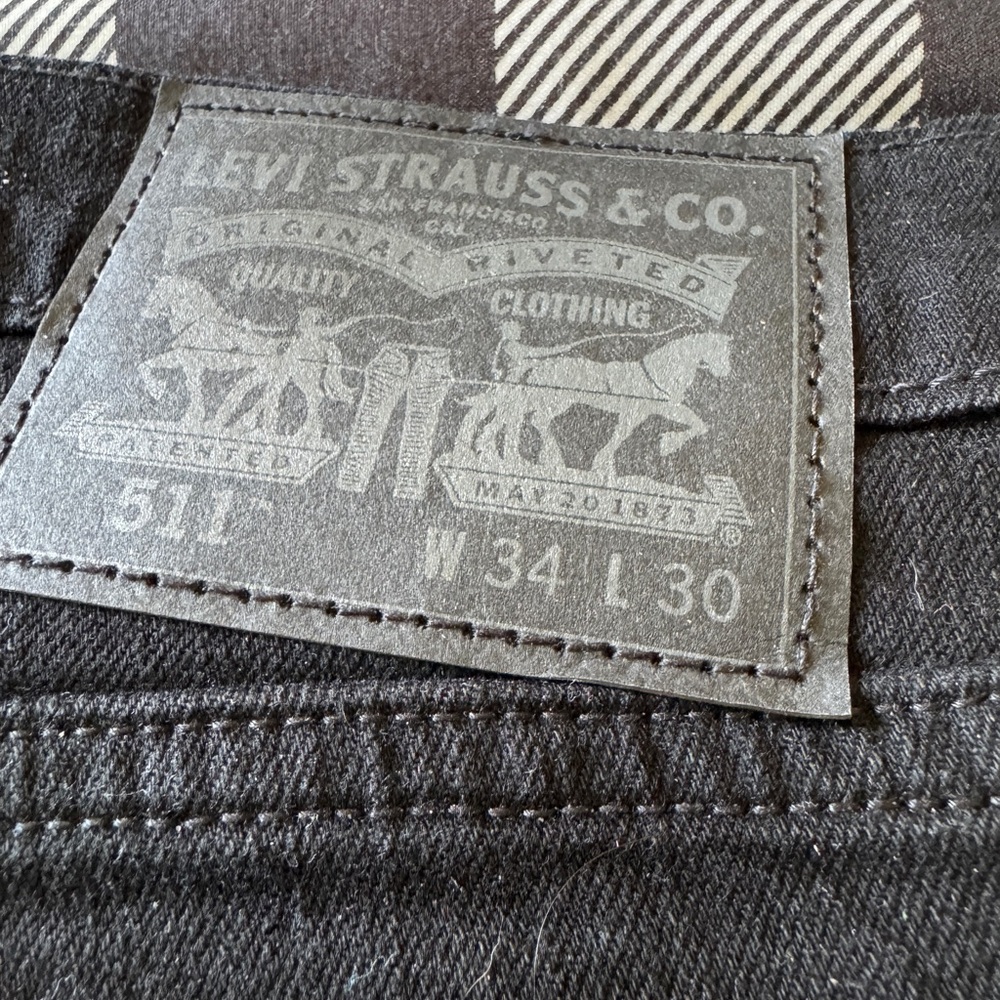 Levi's Men's Black Jeans